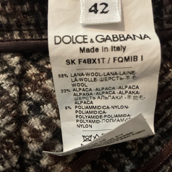 Dolce and gabbana wool midi skirt - Picture 4 of 5
